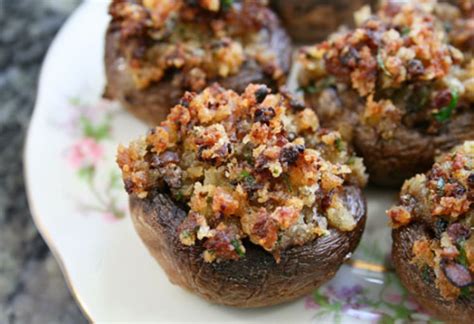 Find the perfect, authentic cornbread dressing recipe to stuff your thanksgiving turkey. Stuffing Stuffed Mushrooms (Thanksgiving Leftover Recipe ...