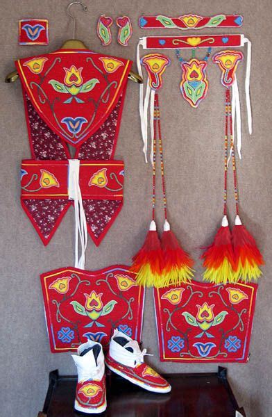 Native American Beadwork Powwow Regalia And Beaded Clothing And