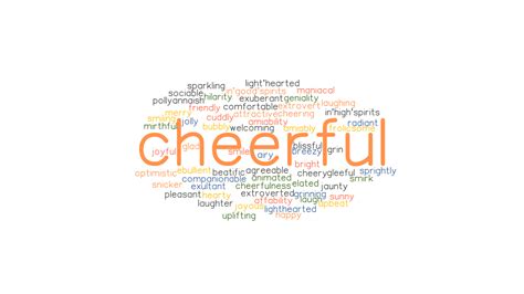 Cheerful Synonyms And Related Words What Is Another Word For Cheerful