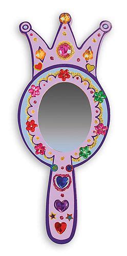 Decorate Your Own Wooden Princess Mirror Party Favor Ideas Curated By