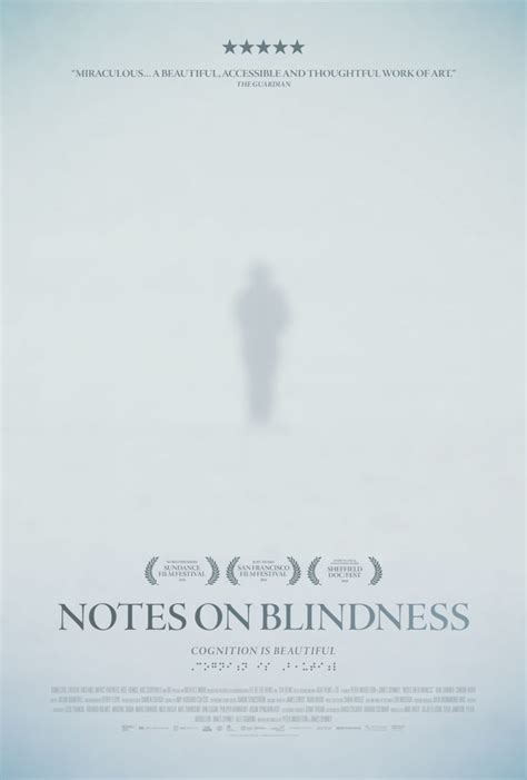 Notes On Blindnessposter Compressed The South Bay Film Society