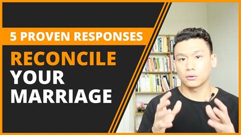 Marriage Separation Advice 5 Proven Responses To Reconcile Your Marriage Youtube
