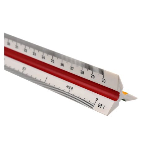 120 1125 Plastic Triangular Scale Ruler In Rulers From Office