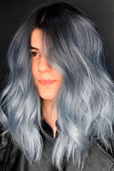 Try Grey Ombre Hair This Season