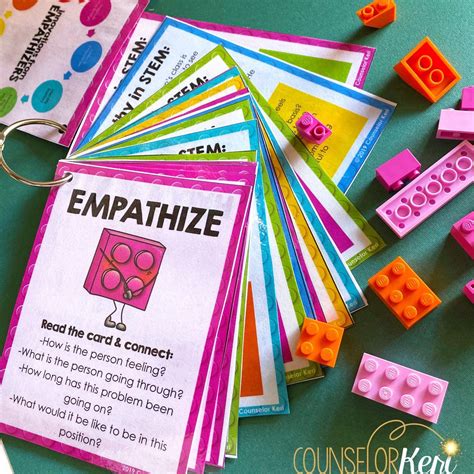 Empathy In Stem Activity Task Cards Counseling Empathy Activities