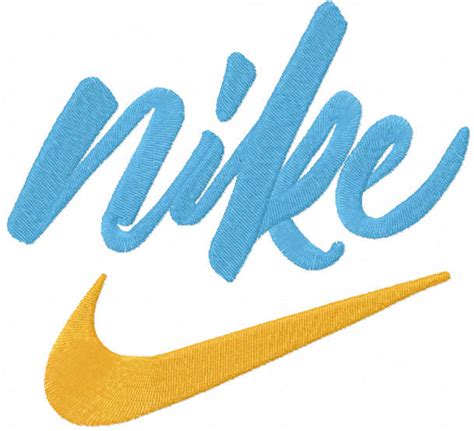 Nike Swoosh Logo Embroidery Design Ph