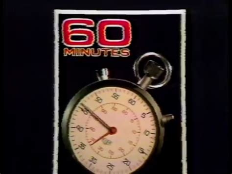 60 Minutes Stopwatch 1978 Cbs News 60 Minutes Cbs