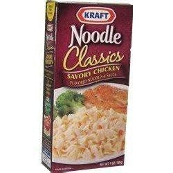 The noodles take on the flavor of the chicken and the creamy. Kraft Noodle with Savory Chicken, 7-Ounce Boxes (Pack of ...