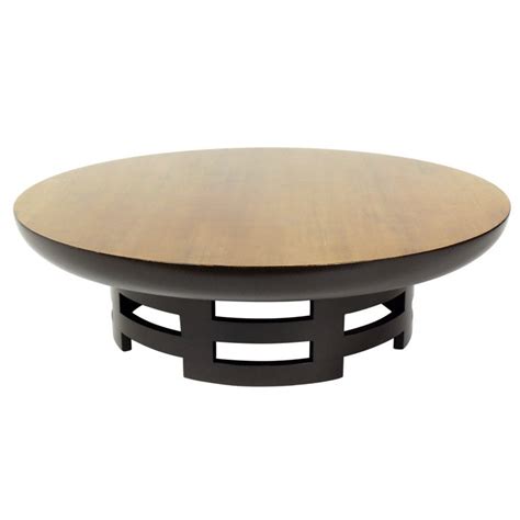 Rated 3.5 out of 5 stars. Low Slung Asian Inspired Gold Leaf Coffee Table For Sale ...