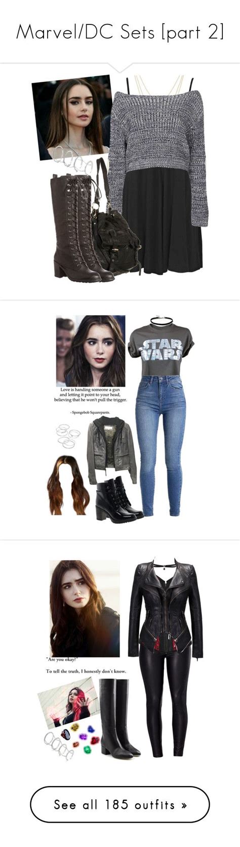Marvel DC Sets Part 2 By Demiwitch Of Mischief Liked On Polyvore