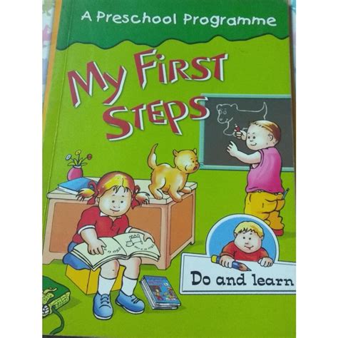 My First Steps A Preschool Programme Inspire Bookspace