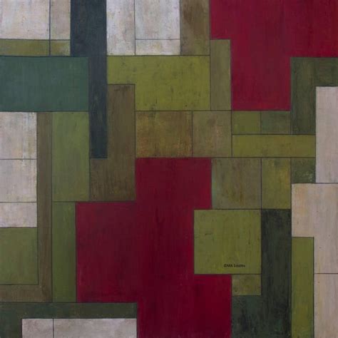 Stephen Cimini Color Abstract Oil Paintings Geometric