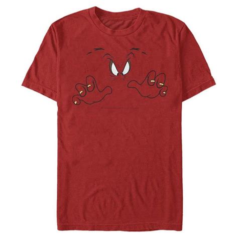 Gossamer All Over Looney Tunes Red T Shirt Emprintstop