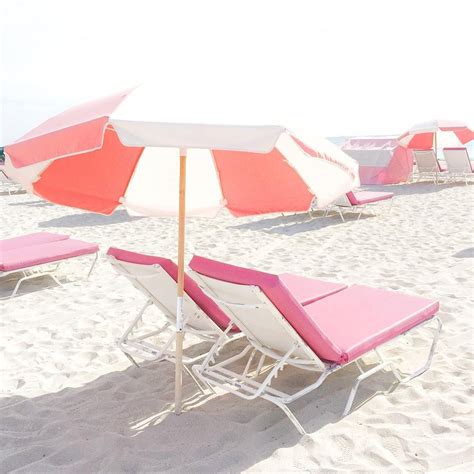 Pink Beach Chairs And Decor Inspo Pink Sls Chairs Miami Beach Its