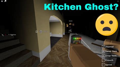 A Ghost In The Kitchen Roblox Blair Youtube