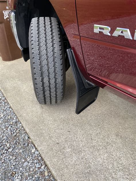 2019-2021 RAM 2500/3500 Rubber Gatorback Custom Fit Mud Flap Set - SET