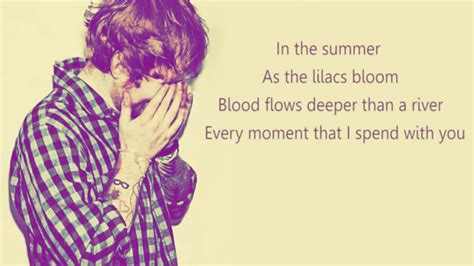 Ed Sheeran How Would You Feel Official Lyric Video Youtube