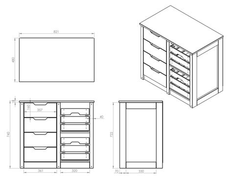 Drawer Drawing 3d Create 3d Drawings For Project Builds By Scfdesigns