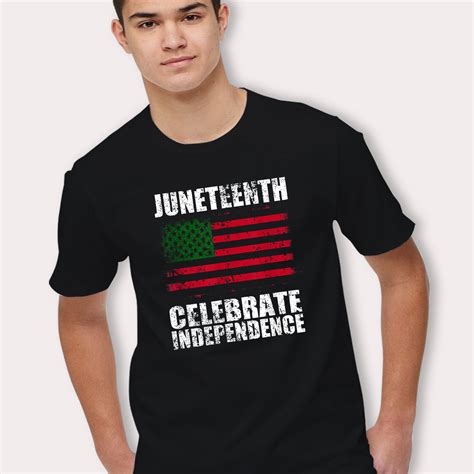 Quality juneteenth shirts with free worldwide shipping on aliexpress. Juneteenth African Flag Black Independence T Shirt - Hotvero