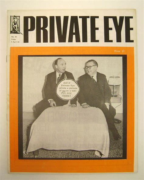 Private Eye Magazine No 34 Softcover 1963 Keel Row Bookshop Ltd
