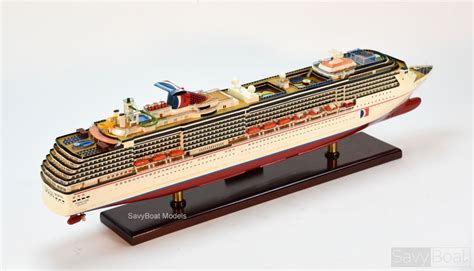 Carnival Legend Cruise Ship Handcrafted Ship Model Savyboat Model