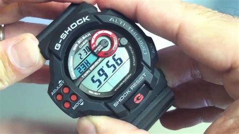 With it's multitude of the current mudman is available in three variations: Casio G-Shock Twin Sensor Watch GDF100-1A - YouTube