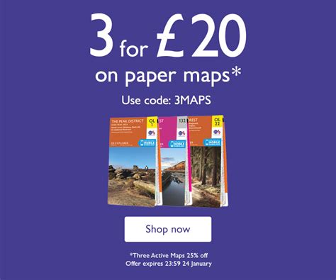 Official Shop To Buy Ordnance Survey Maps And Outdoor Gear