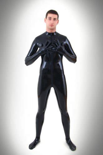 Hot Sale Latex Sexy Costumes Mens Rubber Catsuits Latex Fetish