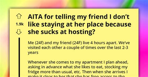 woman tells her friend she doesn t like going to her house because she s a bad host