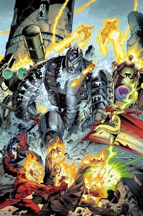 Invaders By Mark Bagley Marvel Comics Art Superhero Art Marvel Heroes