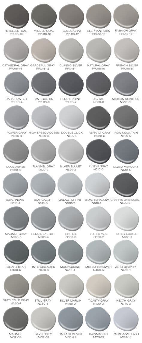 Behrs 50 Shades Of Grey Colorfully Behr Blog Paint Shades House