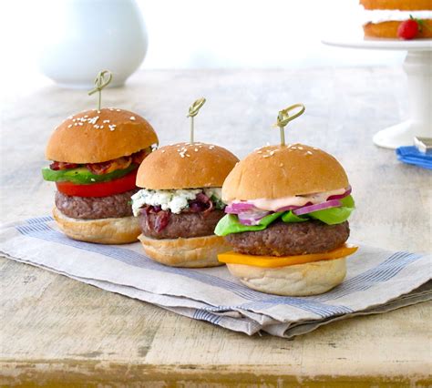Jenny Steffens Hobick 4th Of July Burgers Sliders For The Fourth Of
