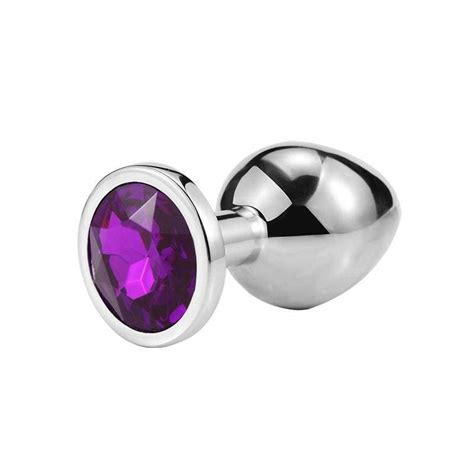 Plug Anal Diamant Violet Plugezvous Sp Cialiste Du Plaisir Anal