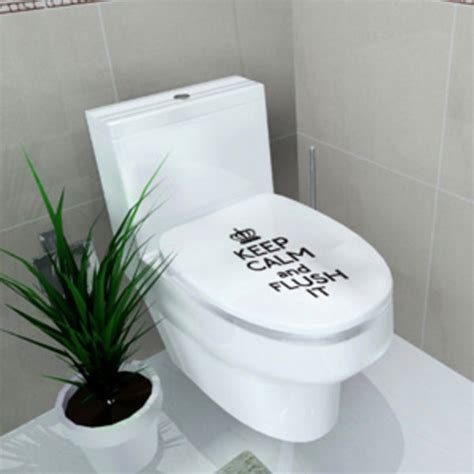 Jual Sticker Toilet Closet Jm Keep Calm Di Lapak Meth Wall Sticker