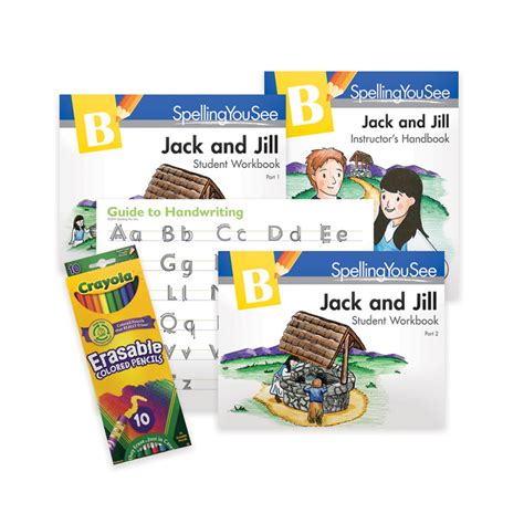 Spelling You See Level B Jack And Jill Universal Set With Guide Demme