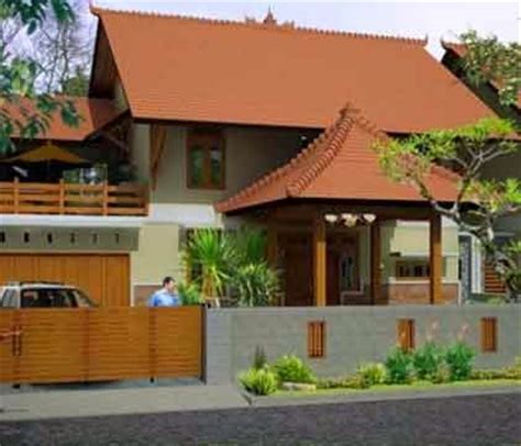 Desain yang paling banyak digunakan rumah minimalis tampak depan 2020 adalah natural kontemporer. Contoh Tampilan Desain Rumah Etnik Jawa | Blog Interior ...