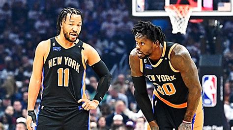 Jalen Brunson And Julius Randle New York Knicks Duo Youtube