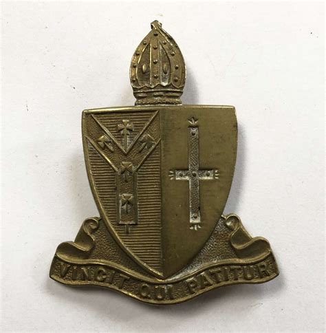 Whitt School Otc Croydon Early Cap Badge By Fattorini