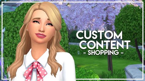 The Sims 4 Custom Content Shopping Exposed Youtube