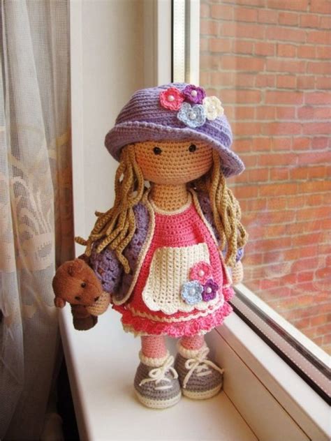Amigurumi Doll Free Pattern Crochet Doll Pattern Knitted Dolls