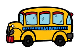 Free School Bus Clipart | School bus clipart, School bus, School