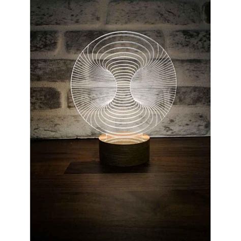 How to make an amazing 3 circles 3d illusion night lamp | 3d illusion free vector give a thumbs up to see more adventures! 3D Illusion LED Lamp DXF File Free Download - 3axis.co