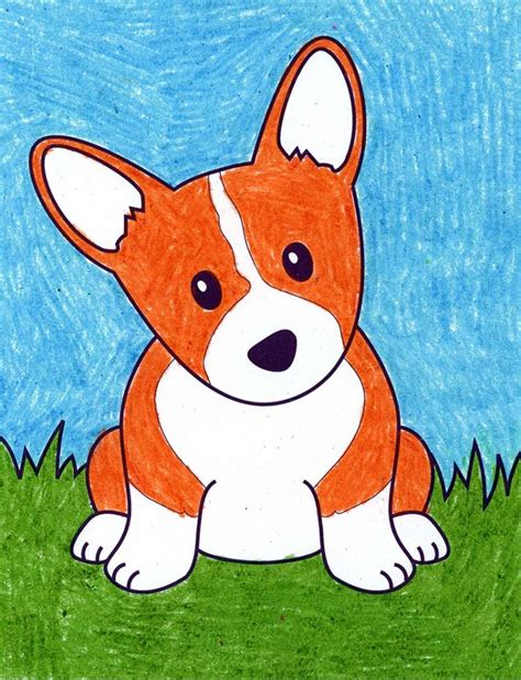 How To Draw A Puppy · Art Projects For Kids
