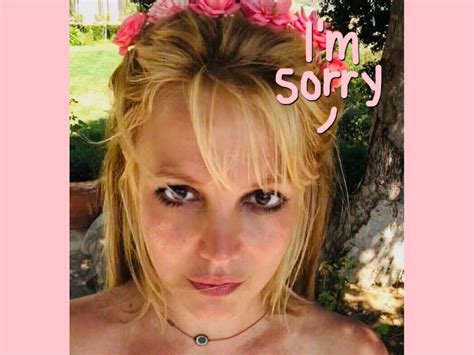 Britney Spears Apologizes For Pretending Like Ive Been Ok On