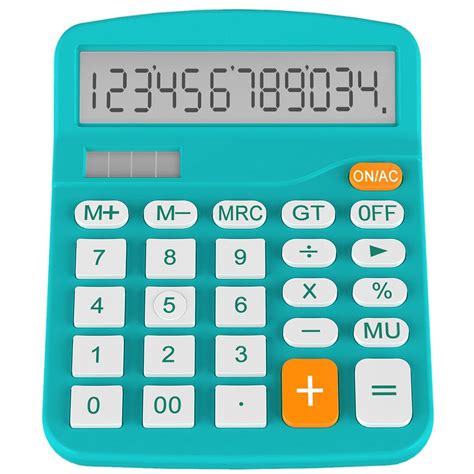 Helect Calculator Standard Function Calculator Blue Uk