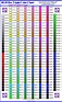 Lista de colores: nombres y códigos hexadecimales - Significado de los ...