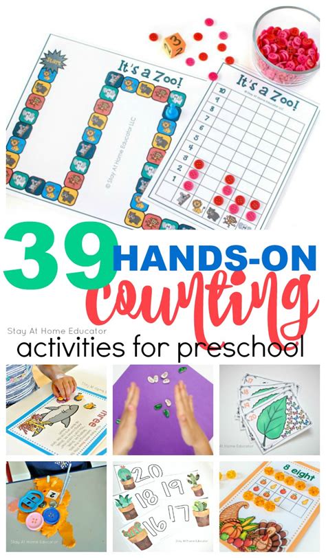 Counting Activities For Kindergarten Kindergarten