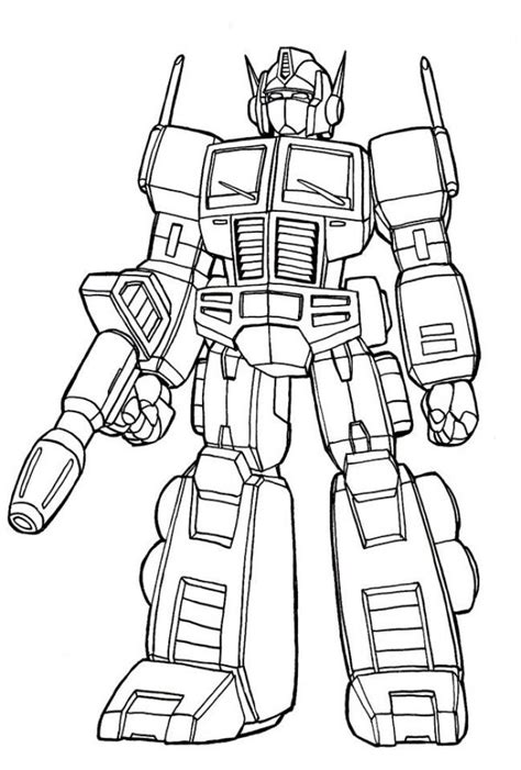 Optimus prime is more than meets the eye. Optimus Prime Coloring Pages | Transformers coloring pages ...