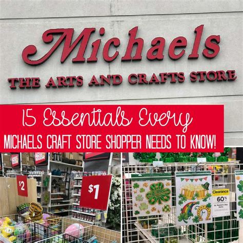 15 Essentials Every Michaels Craft Store Shopper Needs To Know