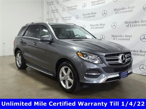 Certified Pre Owned 2017 Mercedes Benz Gle Gle 350 4matic Suv In